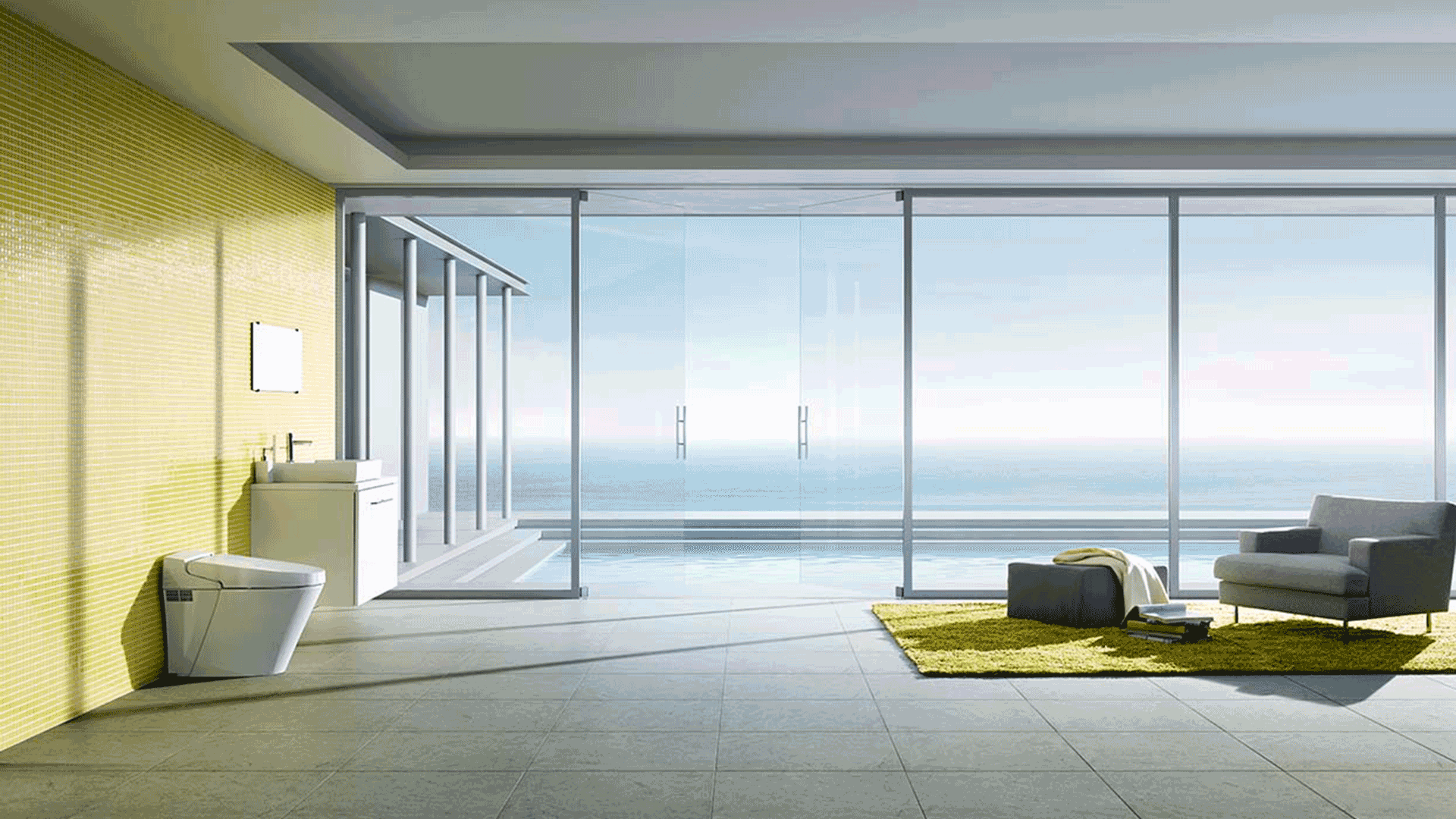 Bồn cầu 1 khối nắp điện tử INAX AC-618VN (AC618VN)