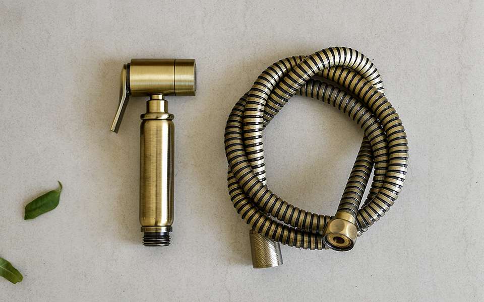 Vòi xịt vệ sinh bằng đồng Kanly GCK22N