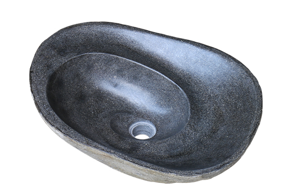Chậu lavabo đặt bàn Kanly đá cuội MAR15Si