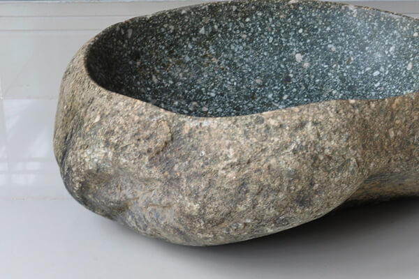 Chậu lavabo đặt bàn Kanly đá cuội MAR15V