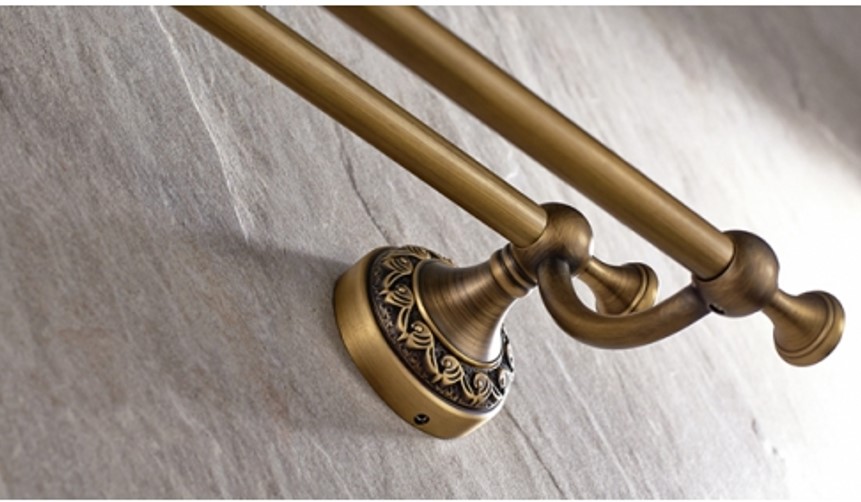 Thanh treo khăn bằng đồng Kanly GCH12