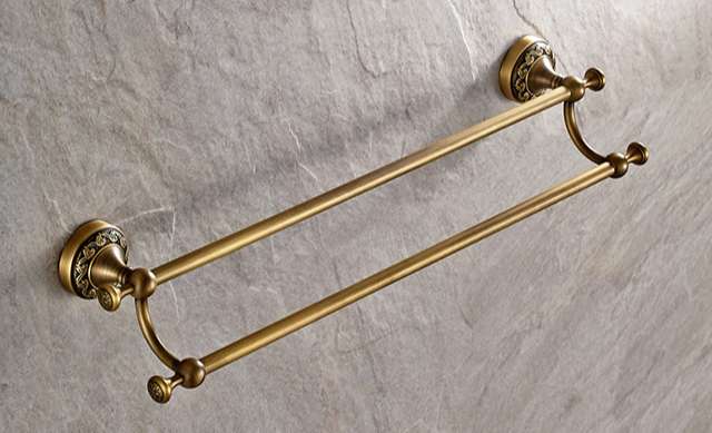 Thanh treo khăn bằng đồng Kanly GCH12