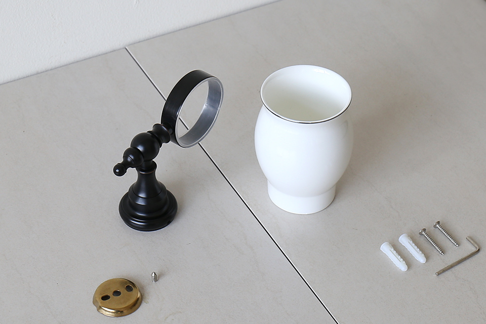 Giá để cốc đơn bằng đồng Kanly GCK07B