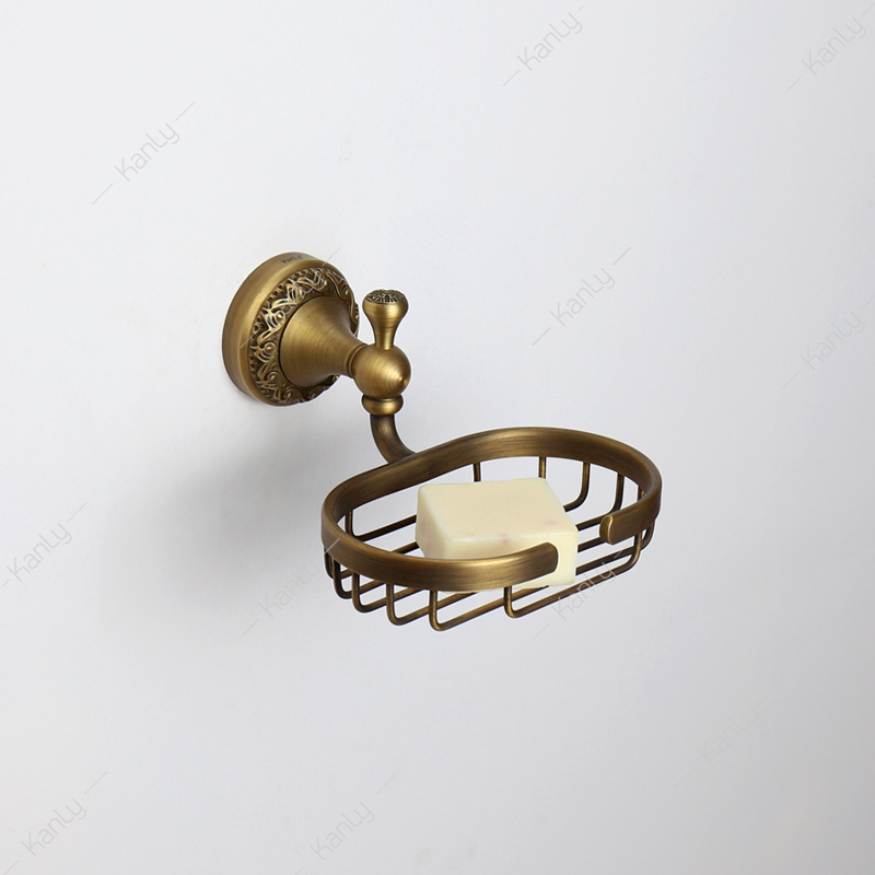 Giá để xà phòng bằng đồng Kanly GCH05