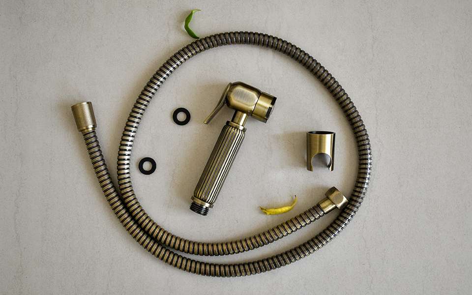 Vòi xịt vệ sinh bằng đồng Kanly GCK22