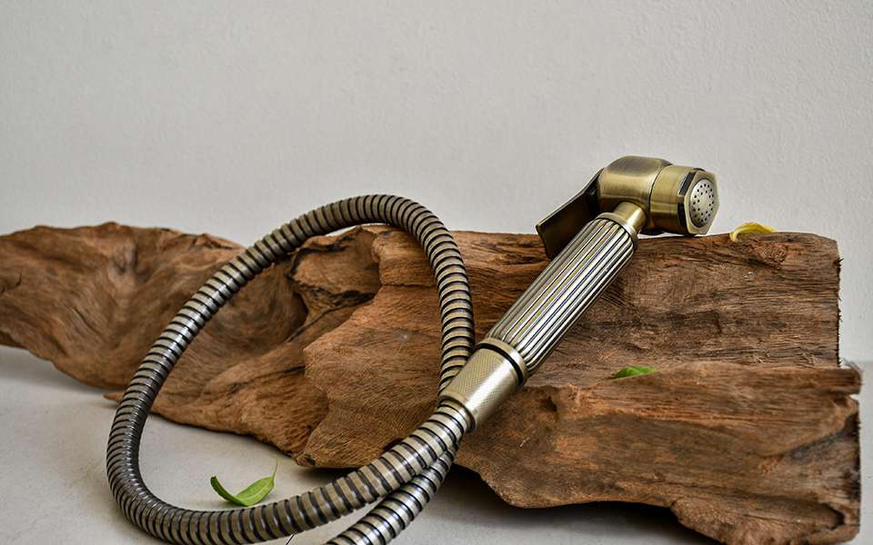 Vòi xịt vệ sinh bằng đồng Kanly GCK22