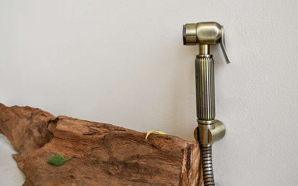 Vòi xịt vệ sinh bằng đồng Kanly GCK22