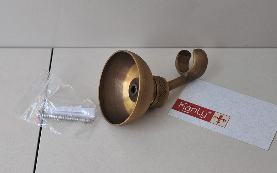 Móc treo vòi sen bằng đồng Kanly GCK31