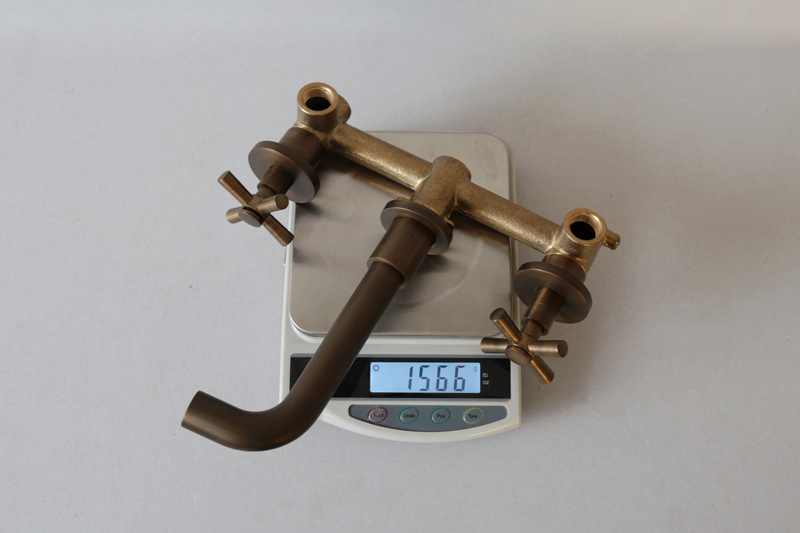 Vòi âm tường nóng lạnh bằng đồng Kanly GCT07