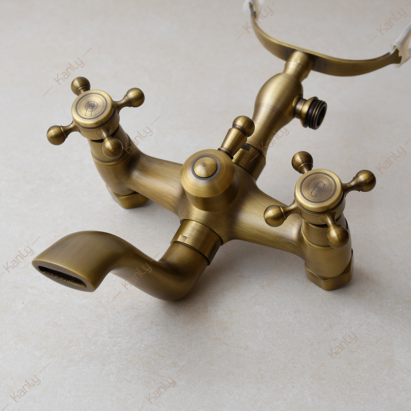 Bộ sen tắm nóng lạnh bằng đồng Kanly GCS03