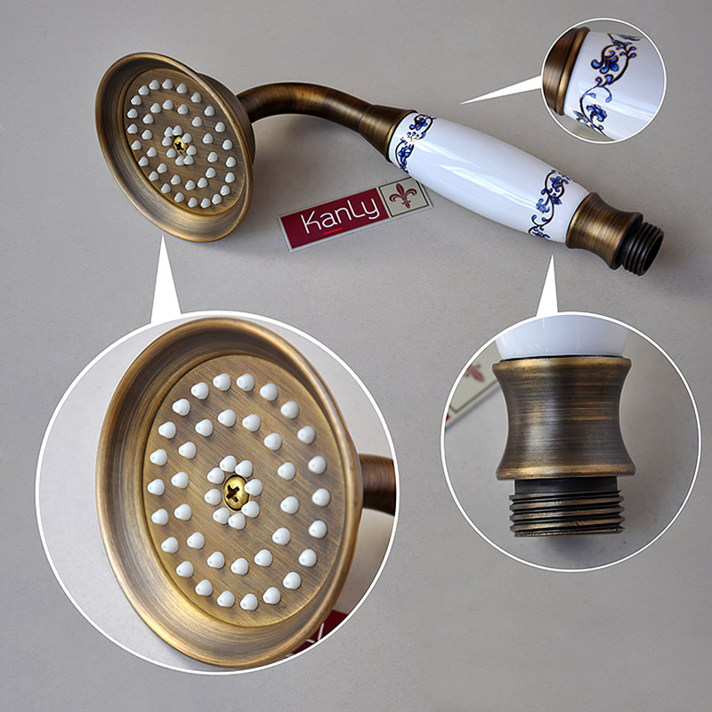 Bộ sen tắm nóng lạnh bằng đồng Kanly GCS21