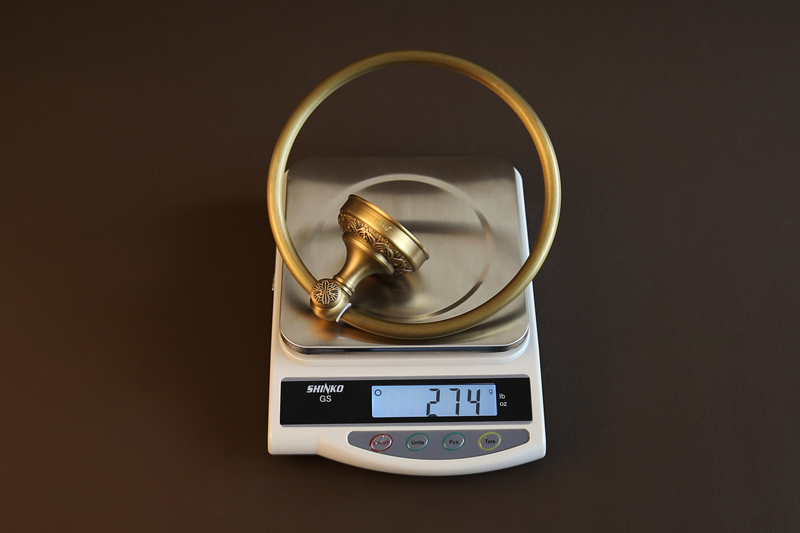 Vòng treo khăn bằng đồng Kanly GCH02