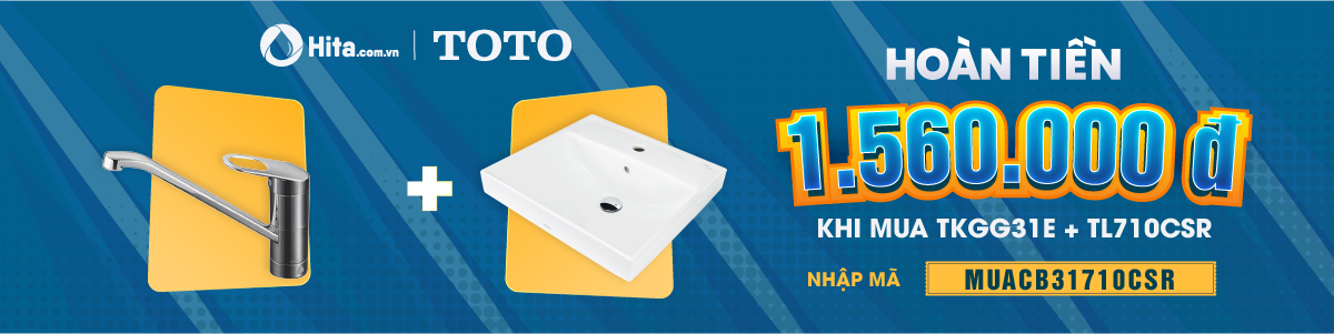 ƯU ĐÃI COMBO TOTO LT710CSR & TKGG31E