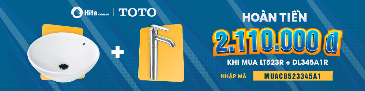 ƯU ĐÃI COMBO TOTO LT523R & DL345A1R