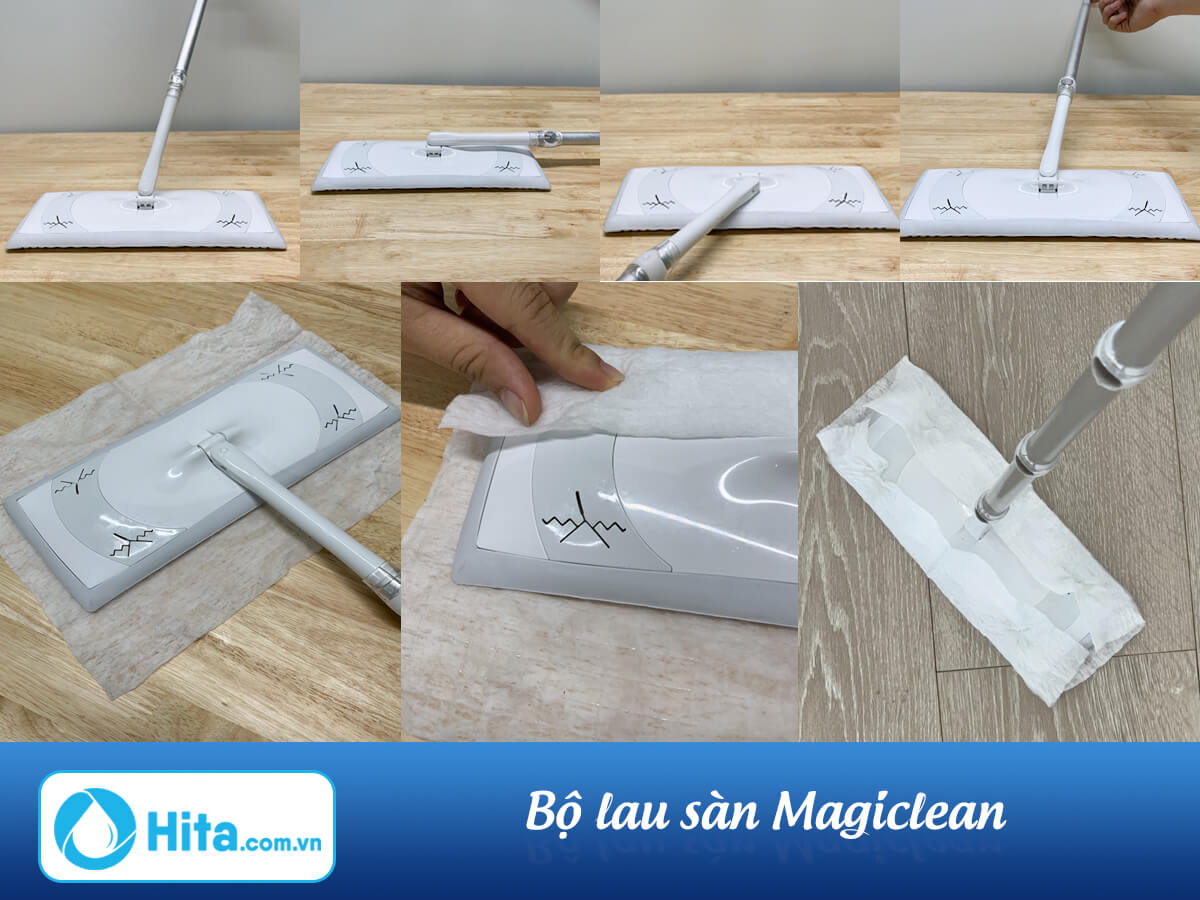 Bộ lau sàn magiclean Nhật Bản