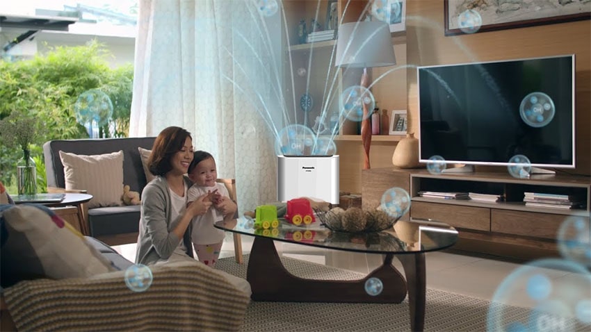 Máy lọc không khí Panasonic F-P15EHA 13m2 nhỏ gọn