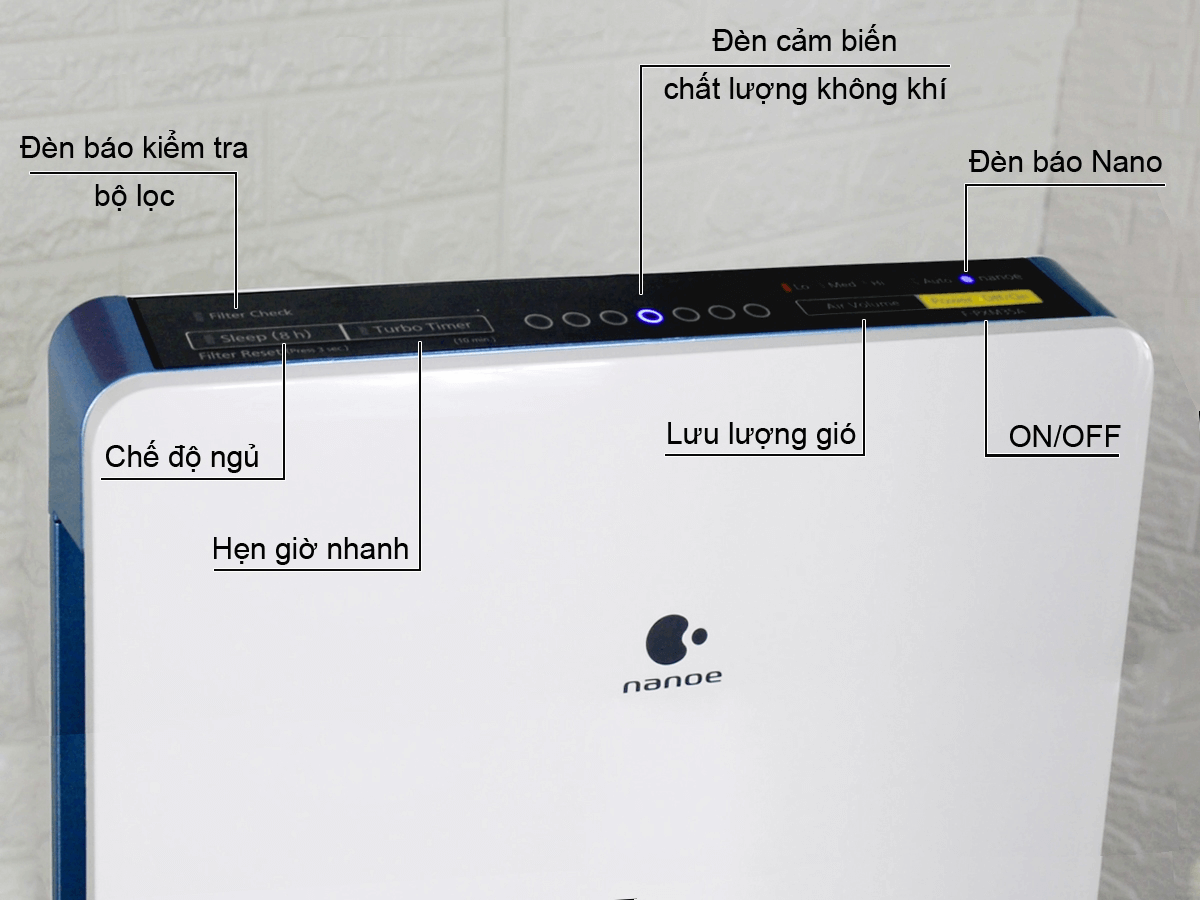 Máy lọc không khí Panasonic F-PXM35A 26m2 cảm biến nhạy bén