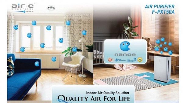 Máy lọc không khí Panasonic F-PXT50A 36m2 khử mùi hiệu quả