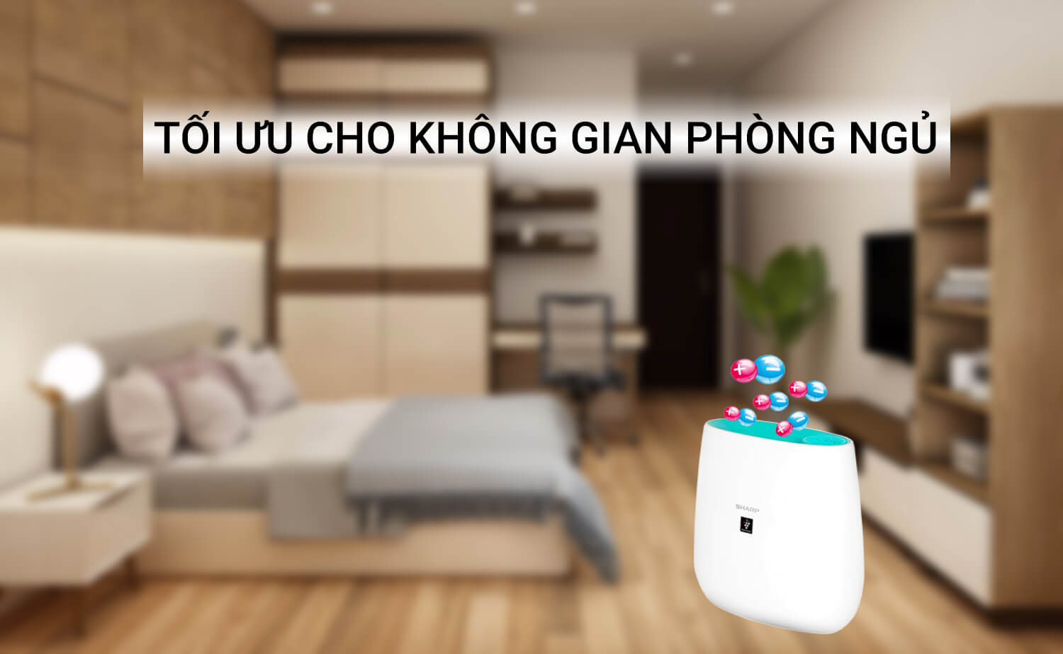 Máy lọc không khí Sharp FP-J30E-A 23m2 chế độ Haze thông minh