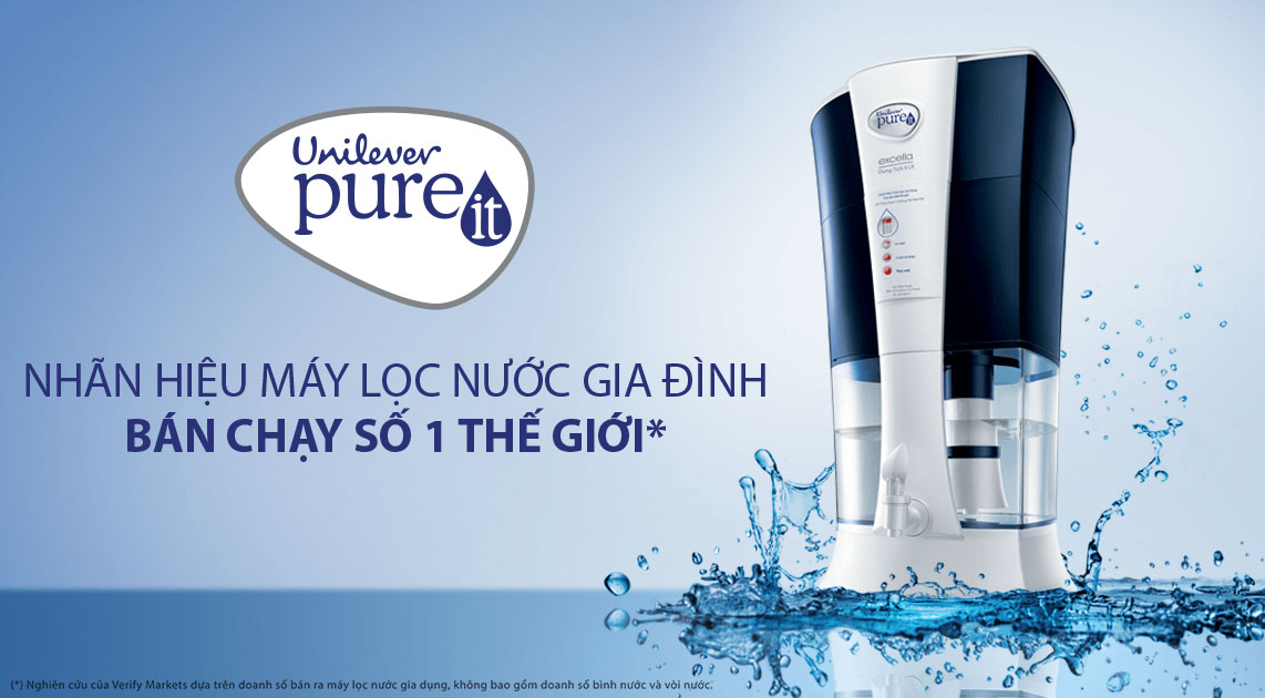 Máy lọc nước không dùng điện Unilever Pureit Classic