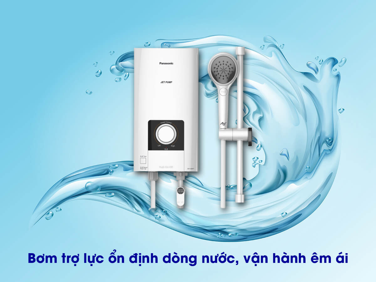 Máy nước nóng trực tiếp Panasonic 4.5kW DH-4NP1VW