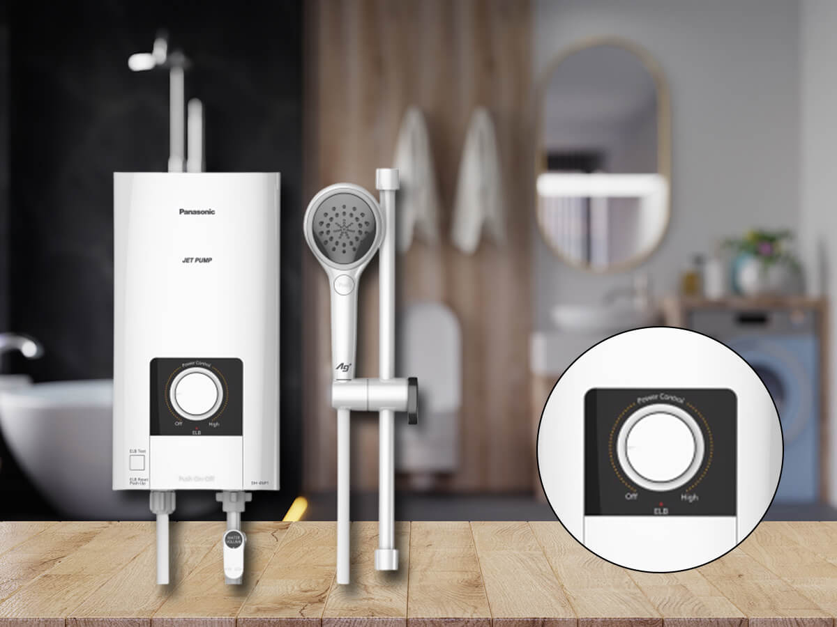Máy nước nóng trực tiếp Panasonic 4.5kW DH-4NP1VW
