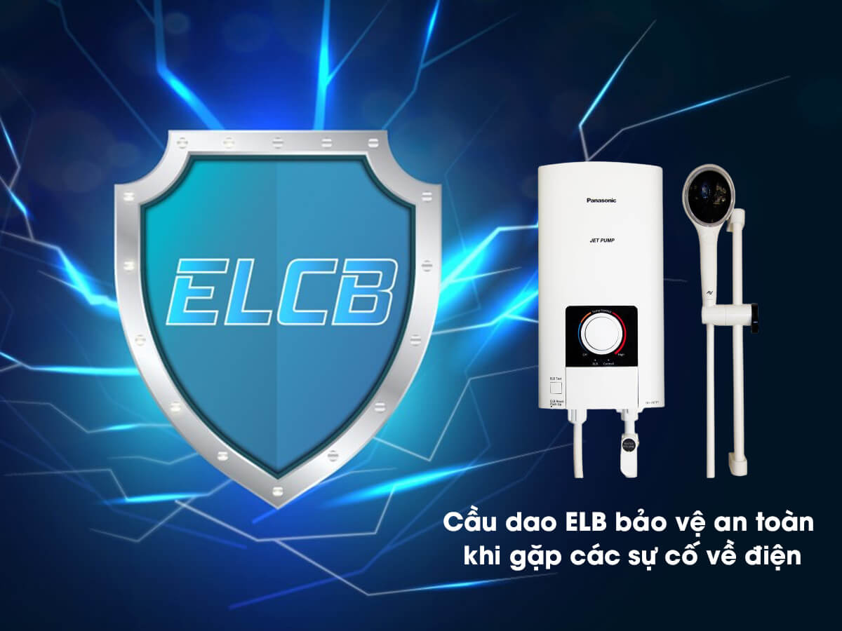 Máy nước nóng trực tiếp Panasonic 4.5kW DH-4NTP1VM