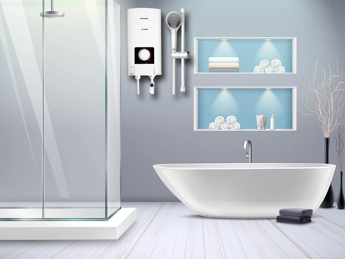 Máy nước nóng trực tiếp Panasonic 4.5kW DH-4NTP1VM