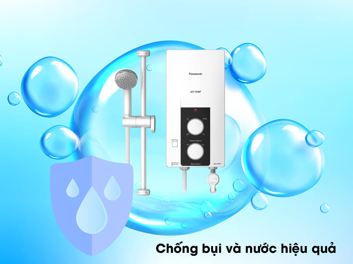 Máy nước nóng trực tiếp Panasonic 4.5kW DH-4RP1VW