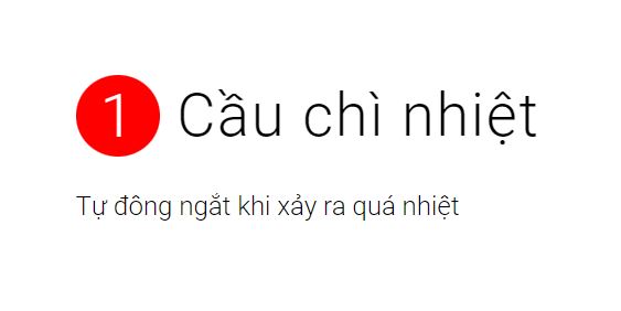 Quạt trần 3 cánh Mitsubishi C60-GA ti 49cm