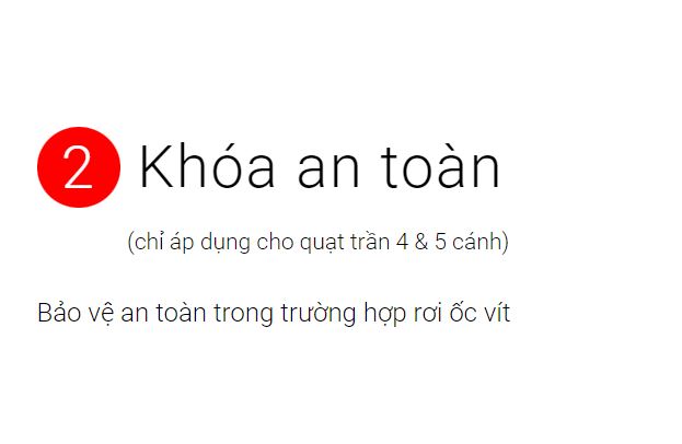 Quạt trần 3 cánh Mitsubishi C60-GA ti 49cm