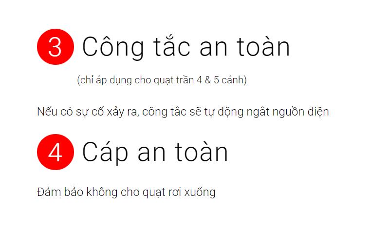 Quạt trần 3 cánh Mitsubishi C60-GA ti 49cm