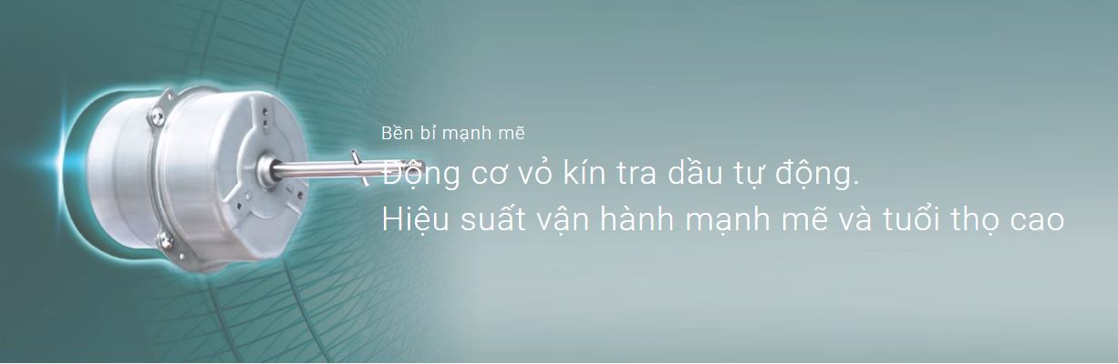 QUẠT ĐẢO MITSUBISHI CY16-GA động cơ mạnh mẽ