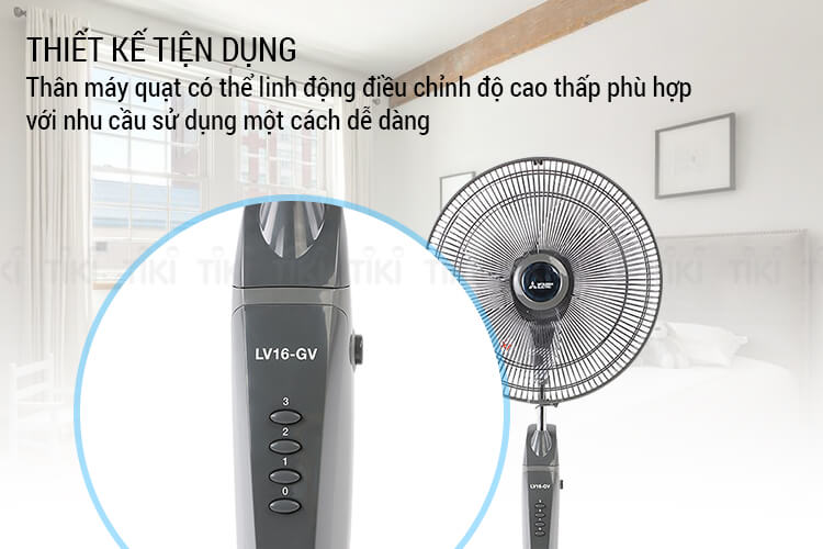 Quạt đứng Mitsubishi LV16-GA