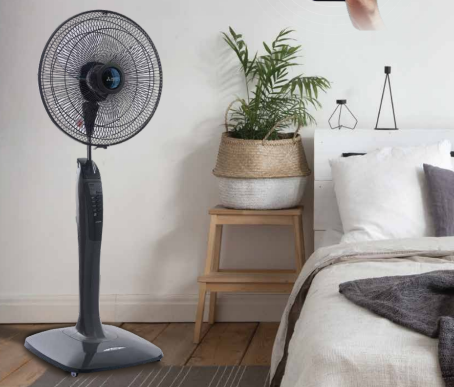 Quạt đứng điều khiển từ xa và bluetooth Mitsubishi LV16-RBA