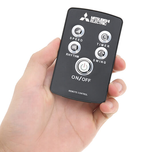 Quạt treo tường hẹn giờ bật/ tắt Mitsubishi W16-RA