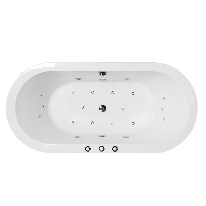 Bồn tắm đặt sàn massage 1.69m MOWOEN MW8215B-170.MS