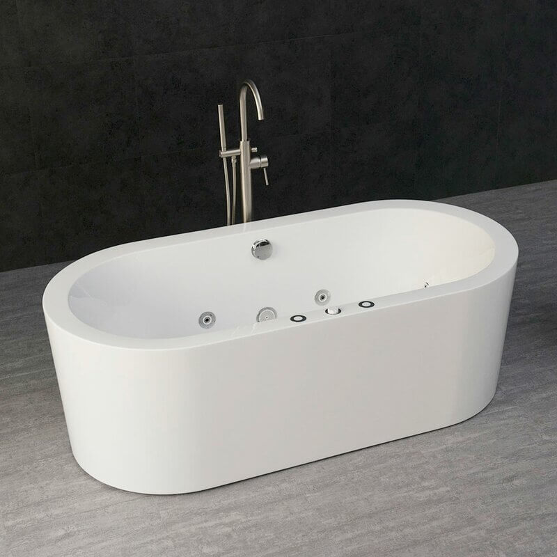 Bồn tắm đặt sàn massage 1.69m MOWOEN MW8215B-170.MS