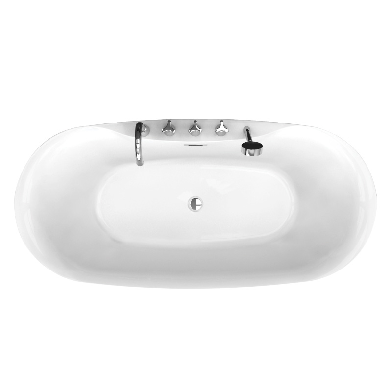 Bồn tắm đặt sàn 1.7m gồm vòi MOWOEN MW8237F-170
