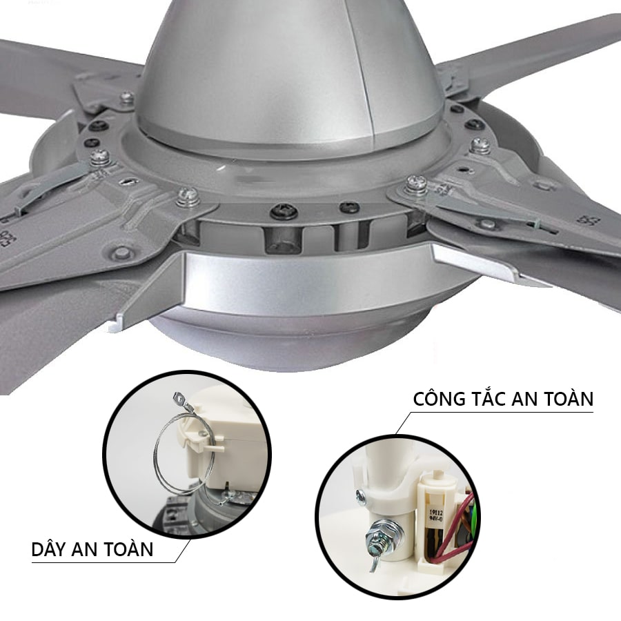 Quạt trần 4 cánh điều khiển từ xa Panasonic F-56MZG-GO