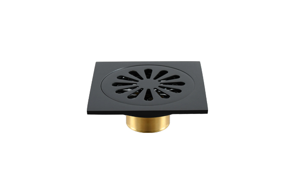 Phễu thoát sàn bằng đồng 10x10cm Kanly GCP13B