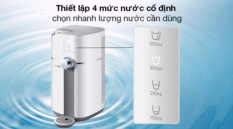 Máy lọc nước RO lõi lọc 5 thành phần và khử trùng UV Philips ADD6910