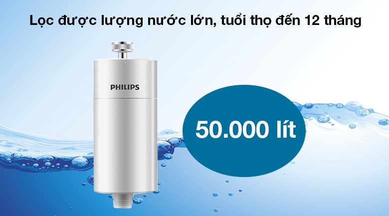 Bộ lọc nước vòi sen Philips AWP1775WH/74