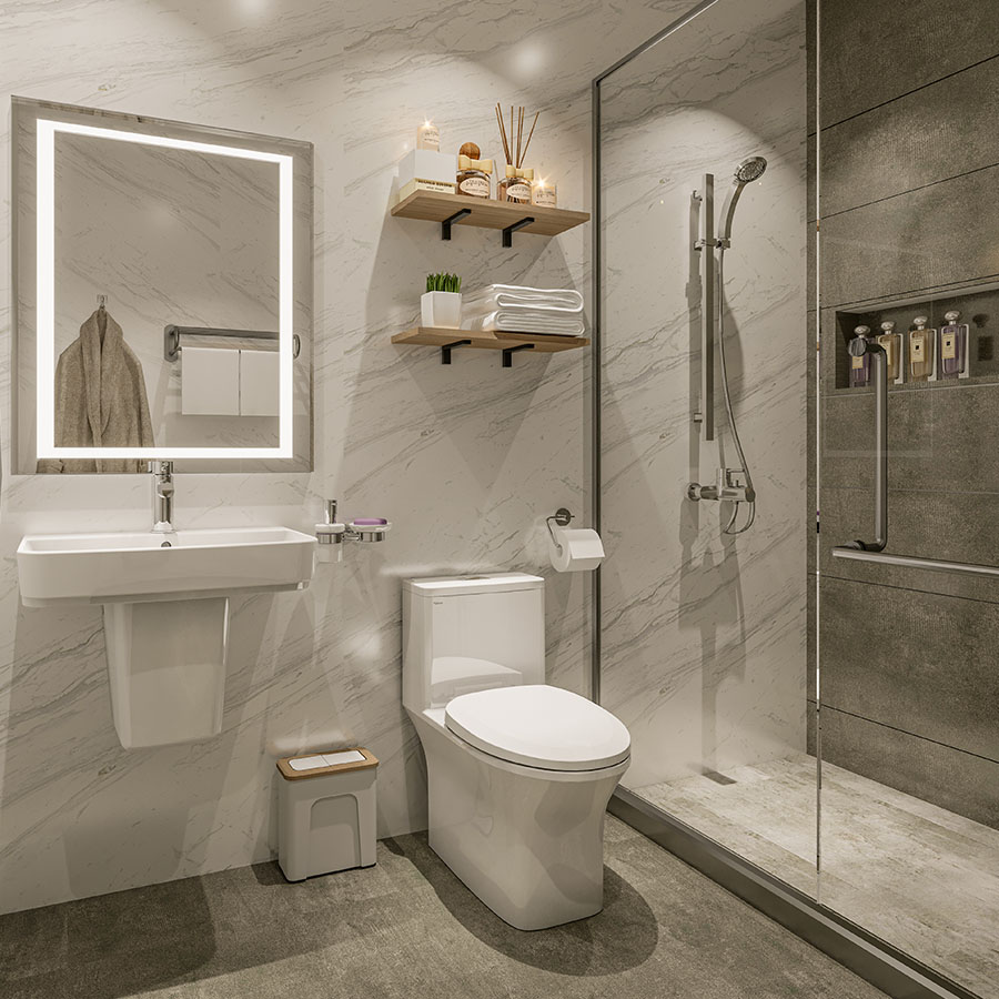 Chậu rửa mặt Viglacera treo tường hiện đại, sang trọng