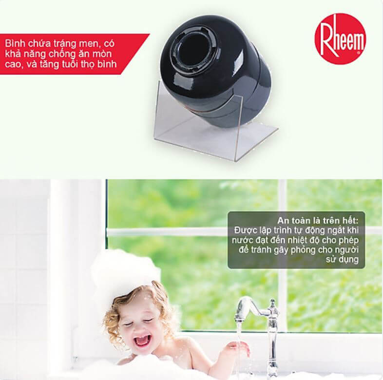 máy nước nóng Rheem Mekong gián tiếp