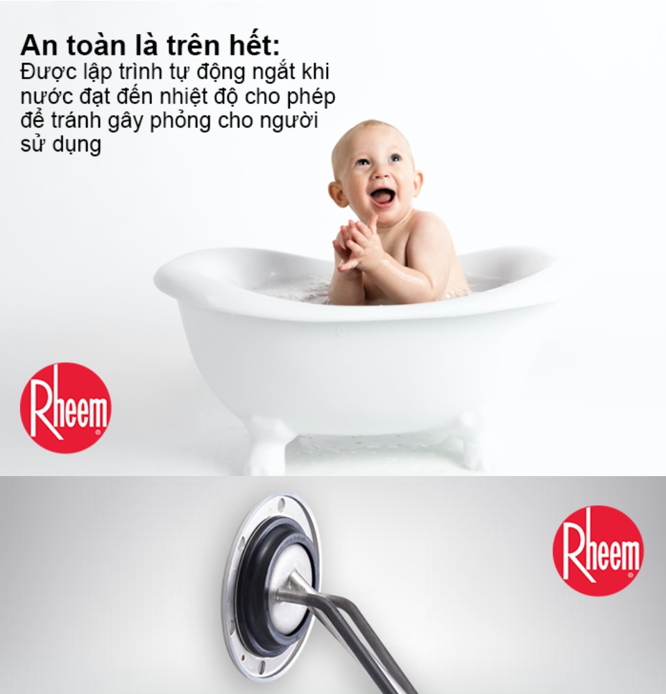Bình nước nóng gián tiếp Rheem Xwell