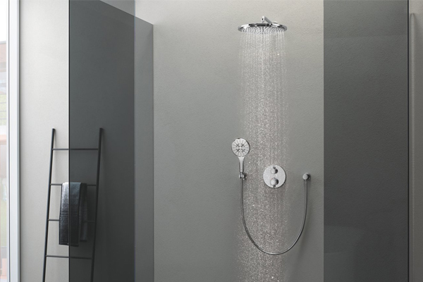 Hình 3: Một số bộ vòi sen tắm nóng lạnh Caesar còn được phát triển với kiểu dáng âm tường, âm trần,... cực chất