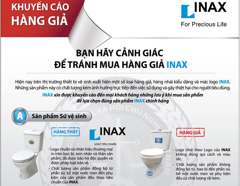Tem nhãn và hiện trạng sản phẩm