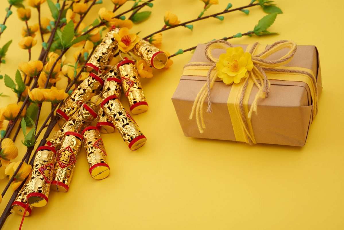 Màu sắc của phần quà Tết