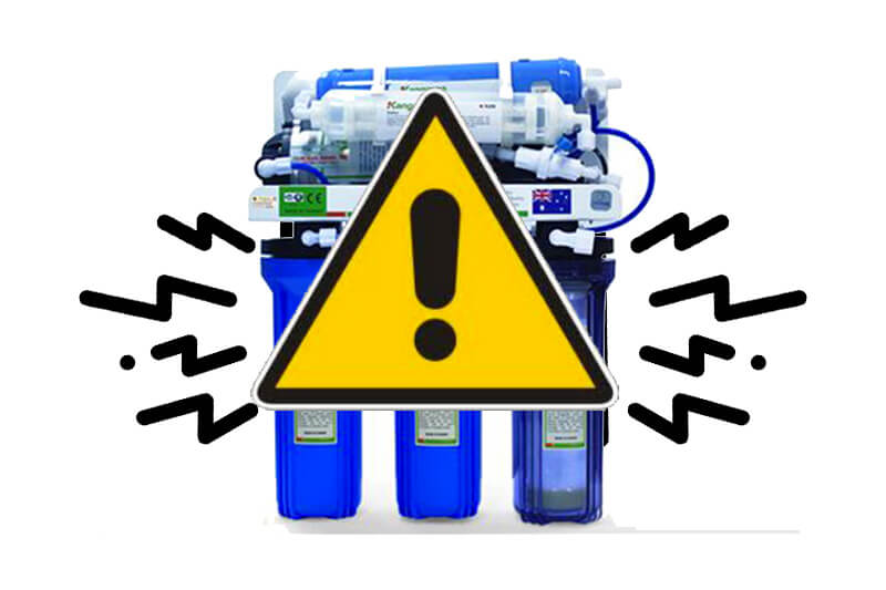 Máy lọc nước chạy liên tục không ngừng